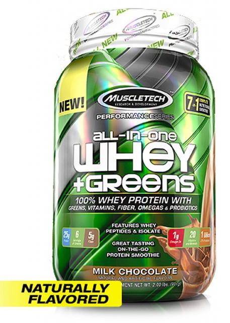 All-in-One Whey + Greens